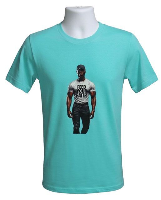 Inspirational Feed Your Faith Graphic Tee Inspirational Feed Your Faith Graphic Tee