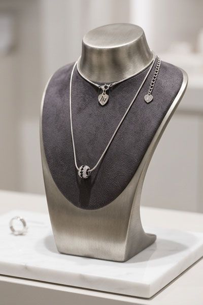 Vintage Silver Beaded Necklace Vintage Silver Beaded Necklace