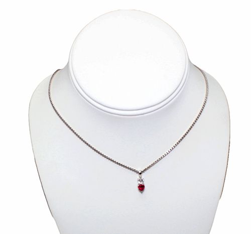 Sparkling Ruby Diamond Pendant Sparkling Ruby Diamond Pendant