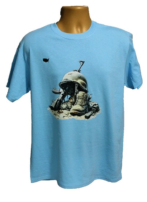 Military Graphic Tee – Style TS206