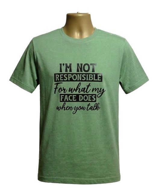 I'm Not Responsible Graphic Tee I'm Not Responsible Graphic Tee
