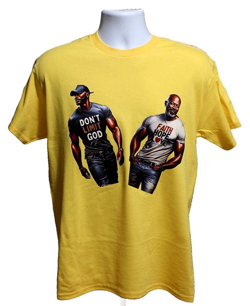 Inspirational Don't Limit God Graphic Tee