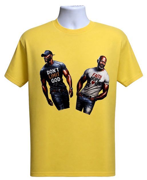 Inspirational Don't Limit God Graphic Tee Inspirational Don't Limit God Graphic Tee