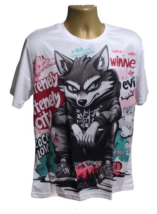 Inspirational Hip Hop Fox Graphic Tee Inspirational Hip Hop Fox Graphic Tee
