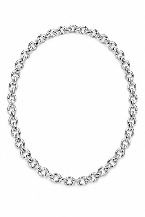 16-Inch Sterling Silver Spring Ring Chain 16-Inch Sterling Silver Spring Ring Chain