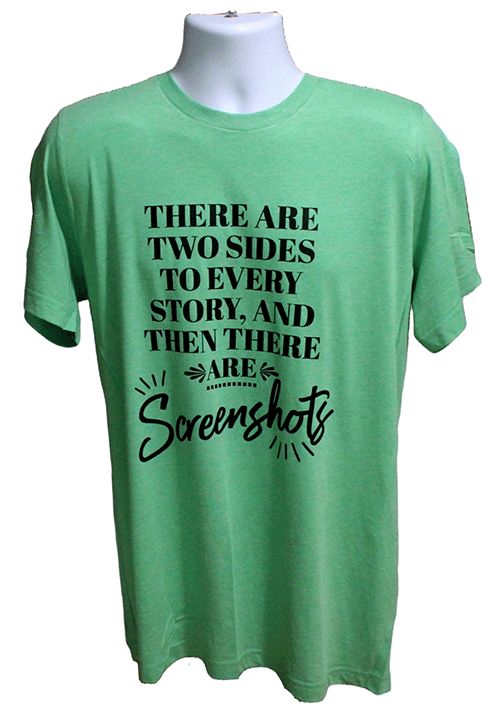 There Are Two Sides Graphic Tee There Are Two Sides Graphic Tee