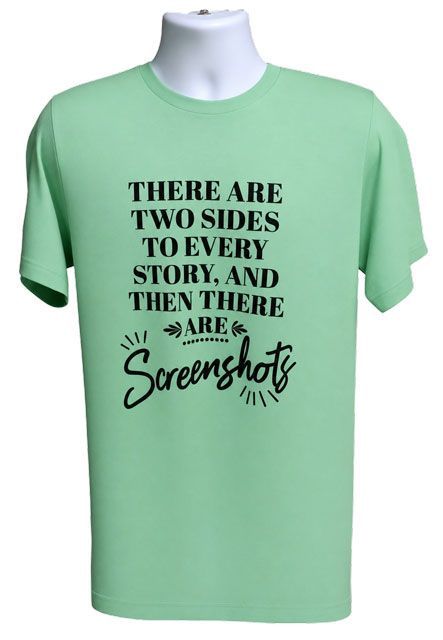 There Are Two Sides Graphic Tee There Are Two Sides Graphic Tee