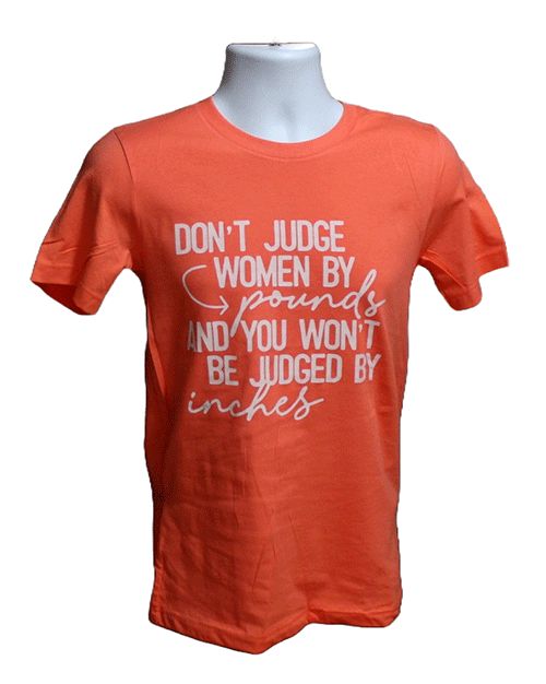 Don't Judge Women Graphic Tee Don't Judge Women Graphic Tee