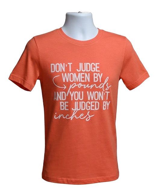 Don't Judge Women Graphic Tee Don't Judge Women Graphic Tee
