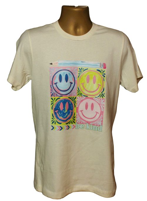 Positive Be Kind Graphic Tee – Style TS798 Positive Be Kind Graphic Tee – Style TS798