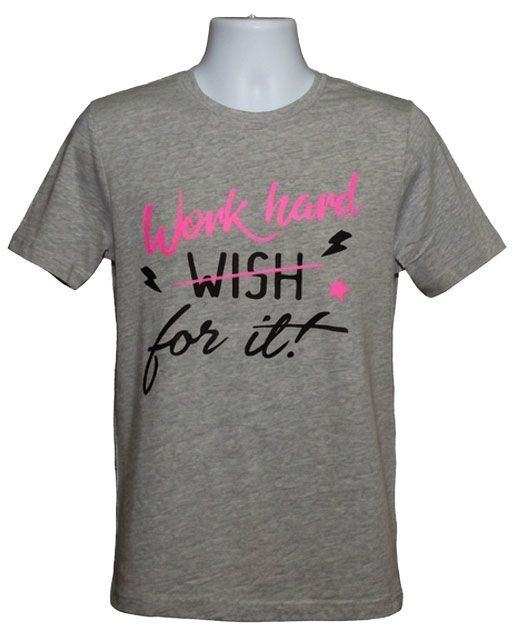 Work Hard, Wish for It Graphic Tee