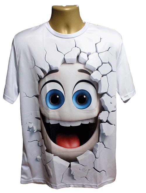 Face Graphic Tee – Style TS617 Face Graphic Tee – Style TS617