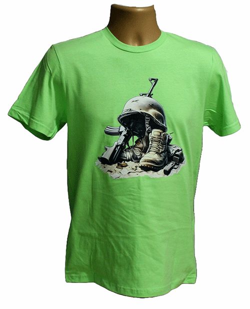 Military Gear Graphic Tee