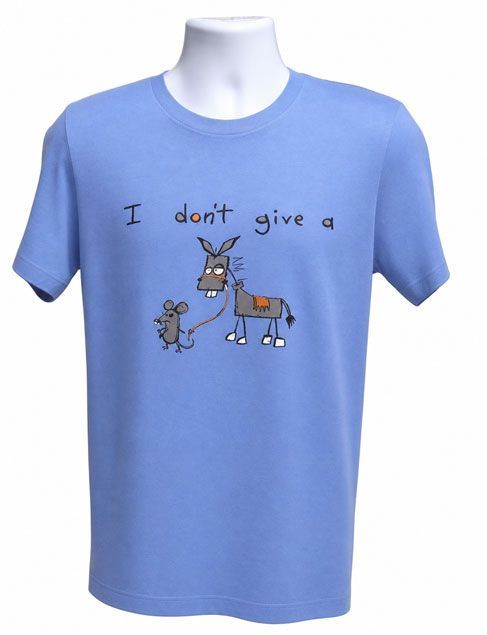 I Don't Give a Rat Graphic Tee I Don't Give a Rat Graphic Tee