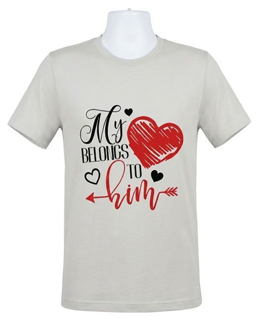 My Heart Belongs to Him Graphic Tee