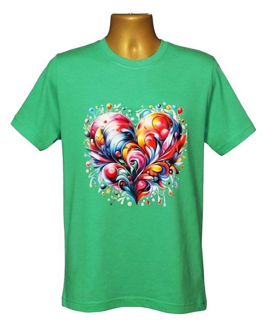 Kaleidoscope Heart Graphic Tee Kaleidoscope Heart Graphic Tee