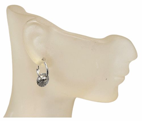 Petite Carousel Sterling Silver Spring Earrings Petite Carousel Sterling Silver Spring Earrings