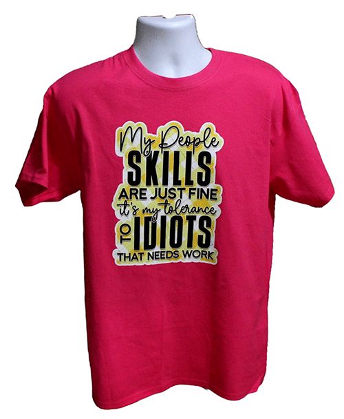 My People Skills Graphic Tee