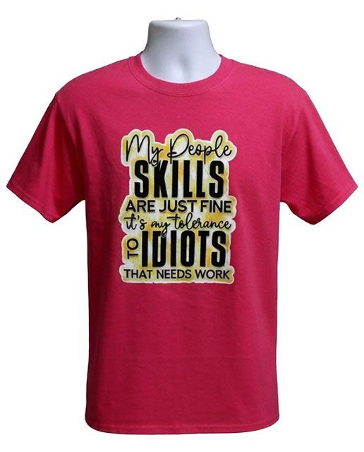 My People Skills Graphic Tee