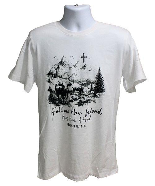 Follow the Word Graphic Tee Follow the Word Graphic Tee