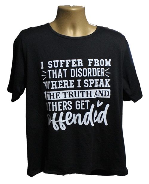 I Suffer From That Disorder Graphic Tee I Suffer From That Disorder Graphic Tee