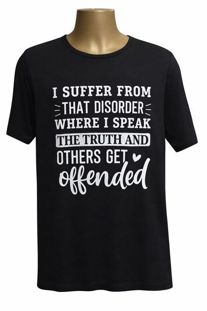 I Suffer From That Disorder Graphic Tee I Suffer From That Disorder Graphic Tee