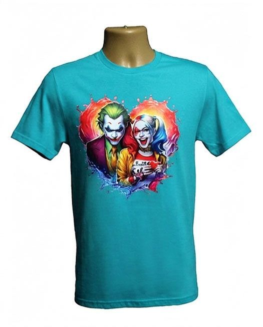The Joker & Harley Quinn Graphic Tee The Joker & Harley Quinn Graphic Tee