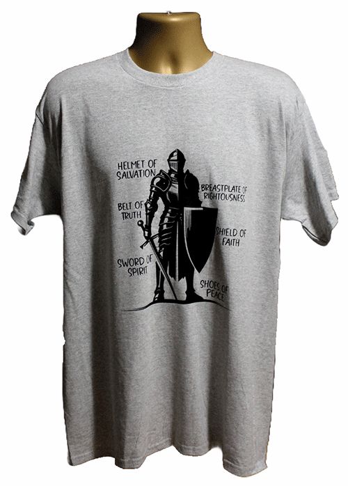 Inspirational Armor of God Graphic Tee Inspirational Armor of God Graphic Tee