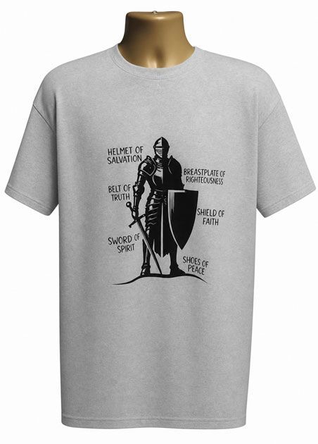 Inspirational Armor of God Graphic Tee