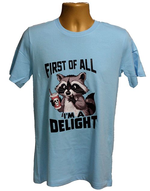 First of All I'm a Delight Graphic Tee First of All I'm a Delight Graphic Tee