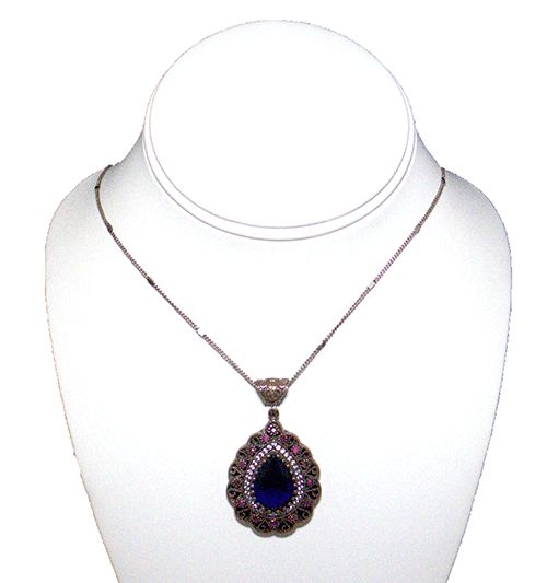 Sparkling Amethyst Crystal Pendant