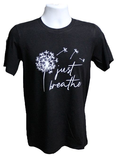 Just Breath Graphic Tee – Style TS426