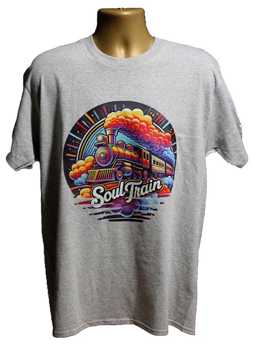 Soul Train Graphic Tee – Style TS410
