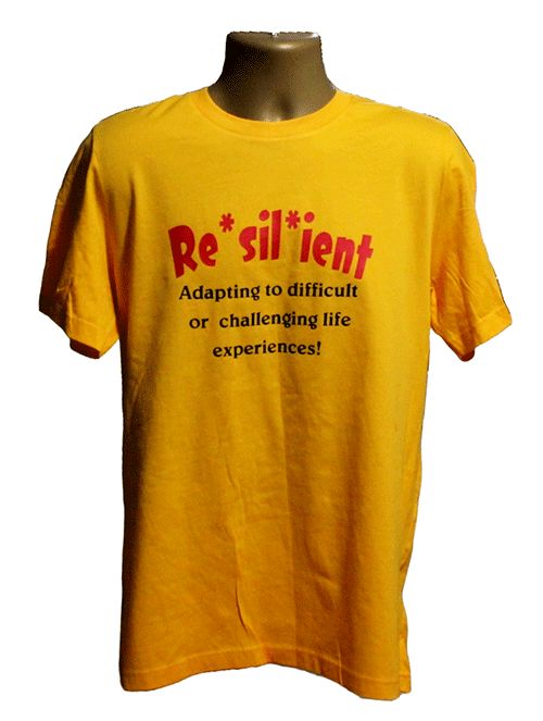 Resilient Adapting to Difficult or Challenging Life Experiences Graphic Tee – Style TS775
