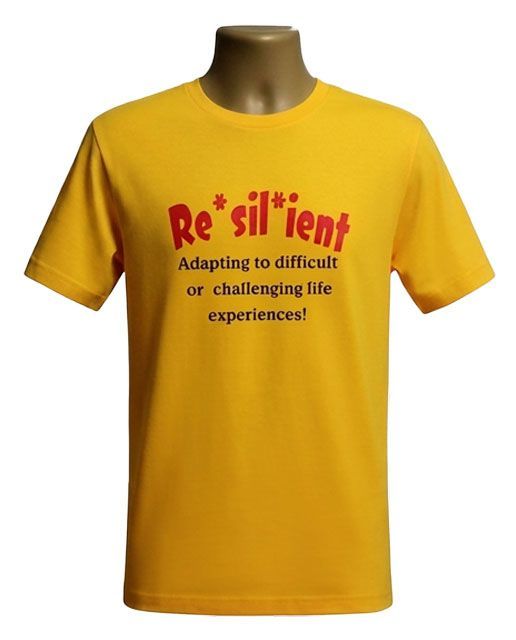 Resilient Adapting to Difficult or Challenging Life Experiences Graphic Tee Resilient Adapting to Difficult or Challenging Life Experiences Graphic Tee