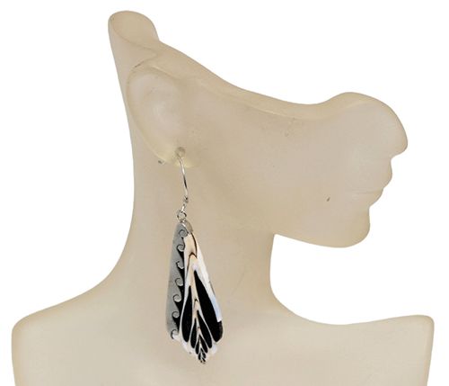 Prism Mother-of-Pearl Sterling Silver Earrings
