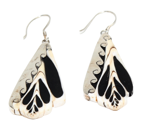 Prism Mother-of-Pearl Sterling Silver Earrings