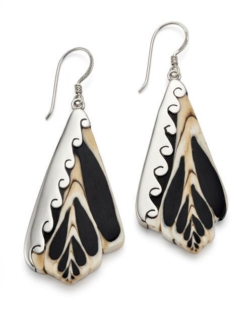 Prism Mother-of-Pearl Sterling Silver Earrings