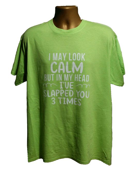 I May Look Calm Graphic Tee