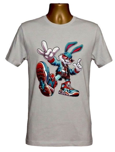 Hip Hop Rabbit Graphic Tee Hip Hop Rabbit Graphic Tee