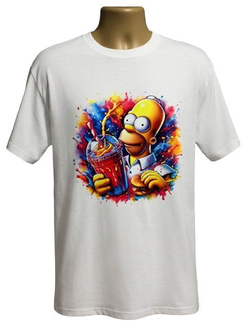 Homer Simpson Graphic Tee Homer Simpson Graphic Tee