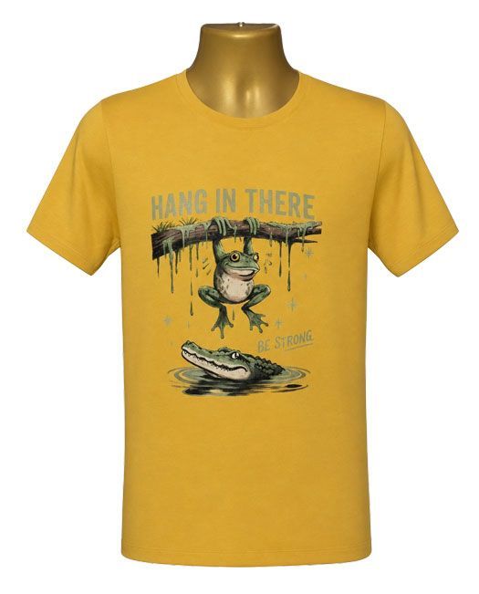 Hang in There It's Gets Worse Graphic Tee