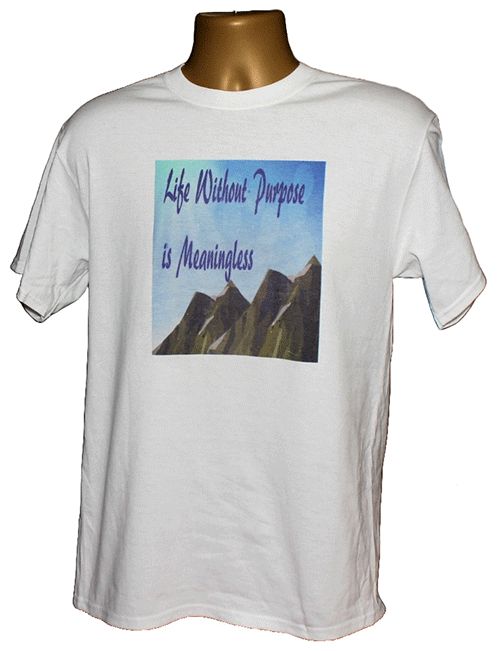 Life Without Purpose Is Meaningless Graphic Tee