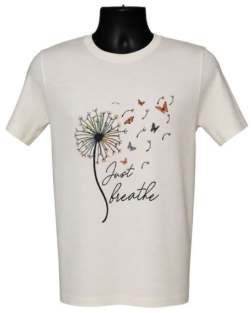 Just Breath Graphic Tee Just Breath Graphic Tee