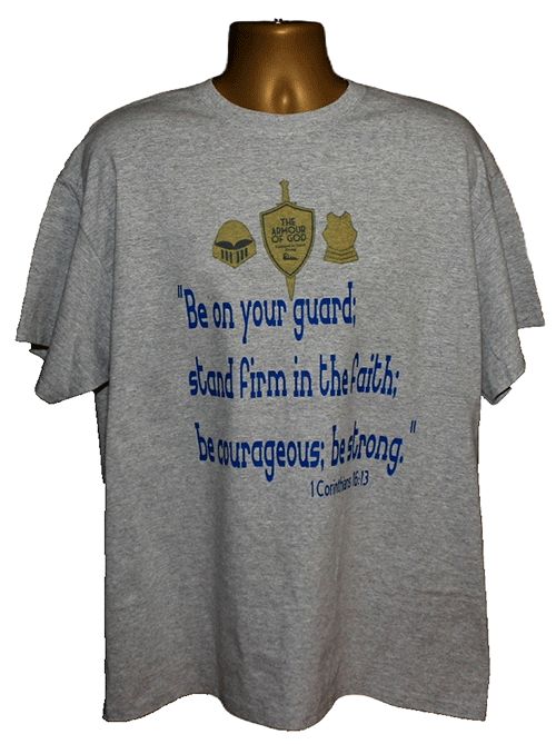 Inspirational Be on Your Guard Graphic Tee – Style TS945