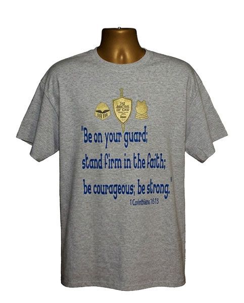 Inspirational Be on Your Guard Graphic Tee