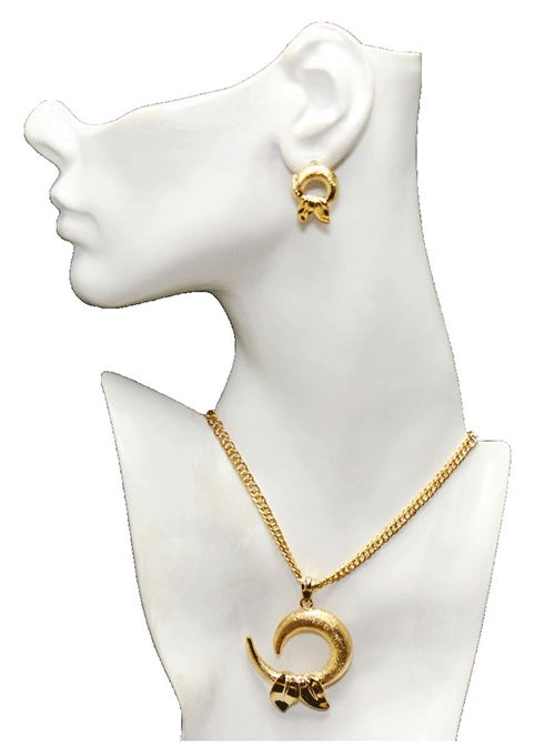 Gold Tone Fashion Jewelry Set