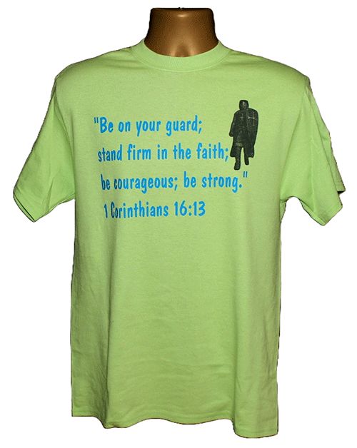 Inspirational Be on Guard Graphic Tee