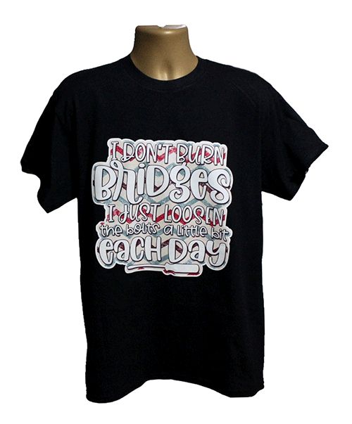 Don't Burn Bridges Graphic Tee