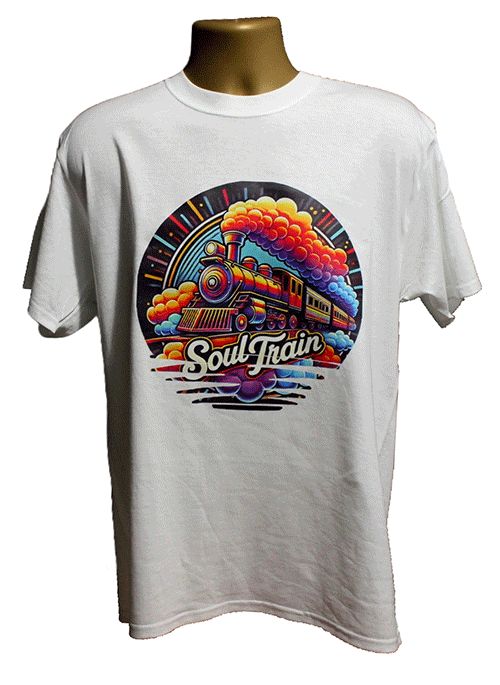 Soul Train Graphic Tee – Style TS129